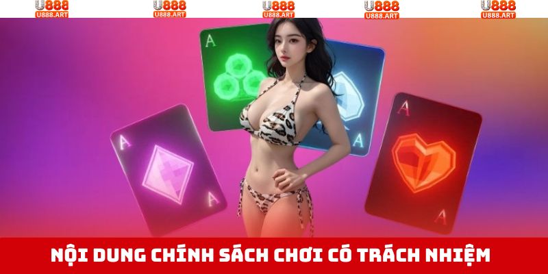 Các nội dung quy định chơi có tráCác nội dung quy định chơi có trách nhiệm trên U888 